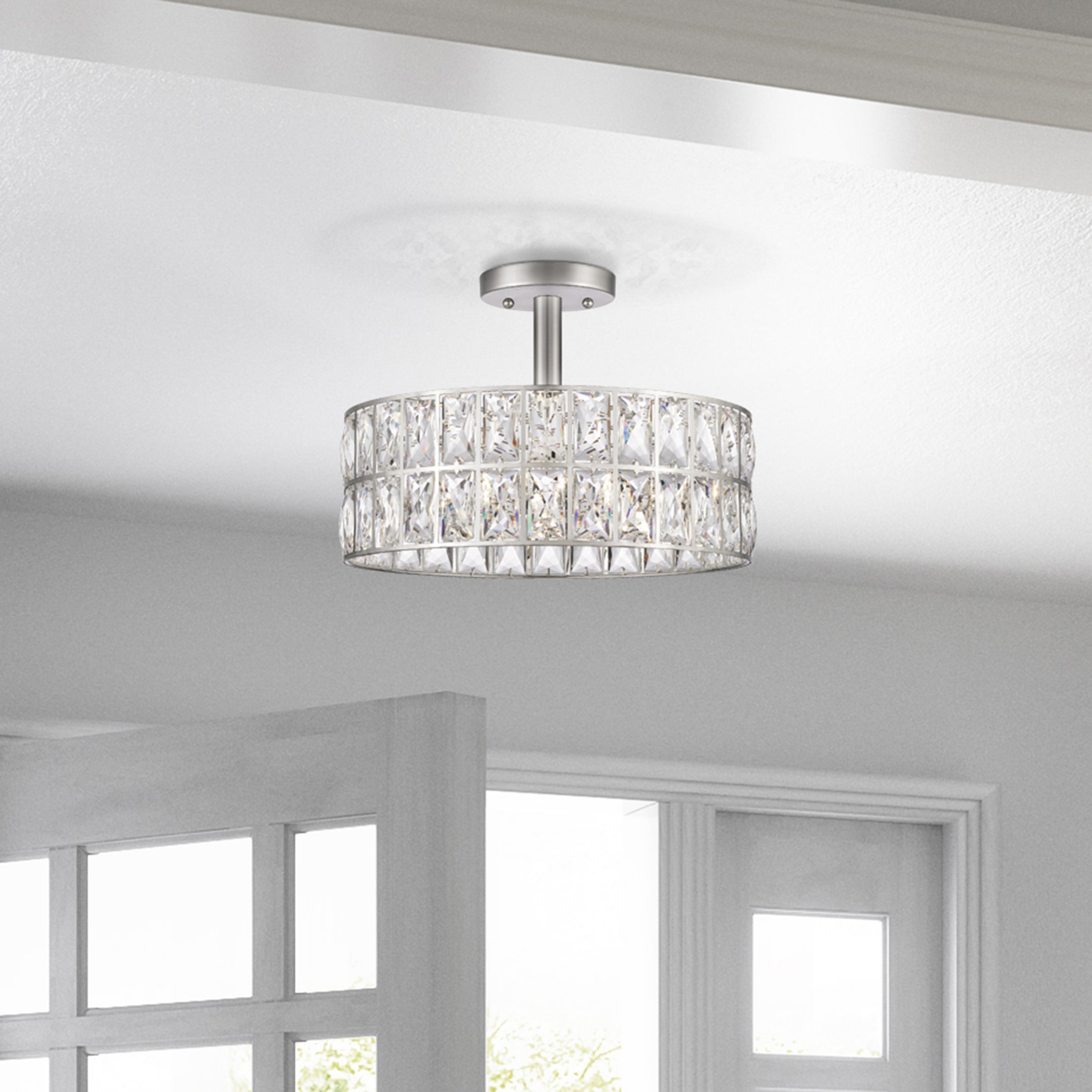 Quoizel Coffman Semi-Flush stropní svítidlo western bronze