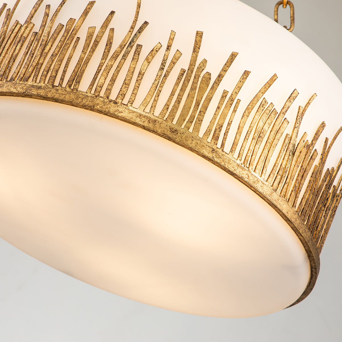 Gilded Nola Sawgrass závěsné svítidlo zlatá M