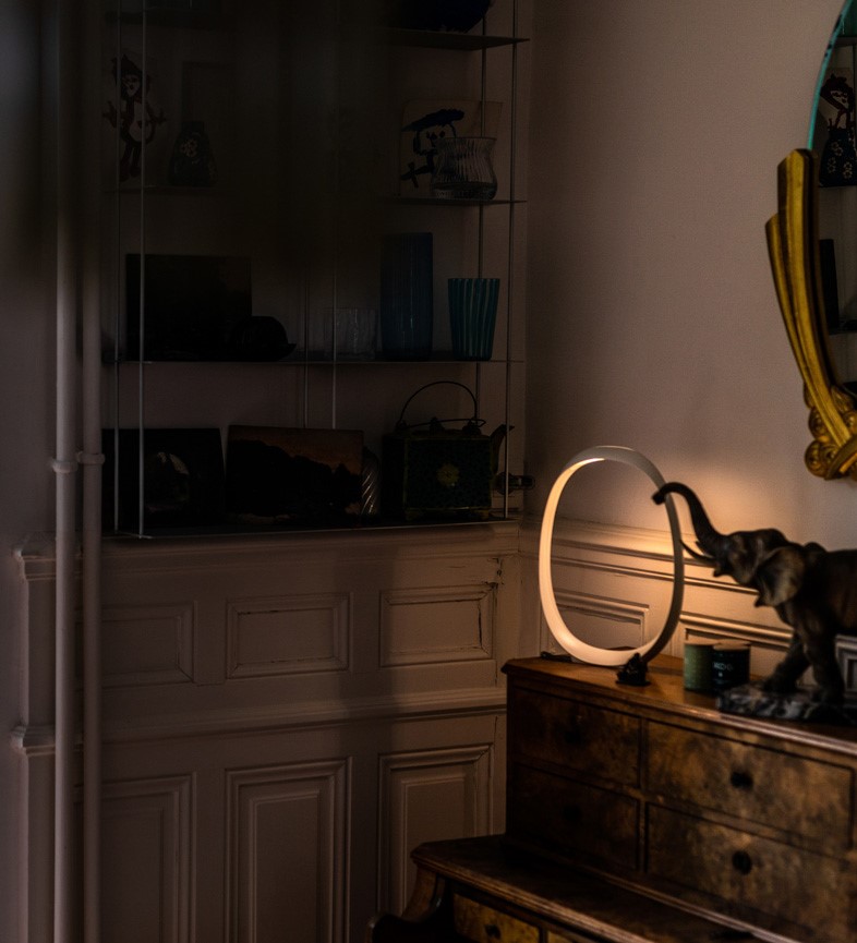 Foscarini Anisha stolní lampa rám