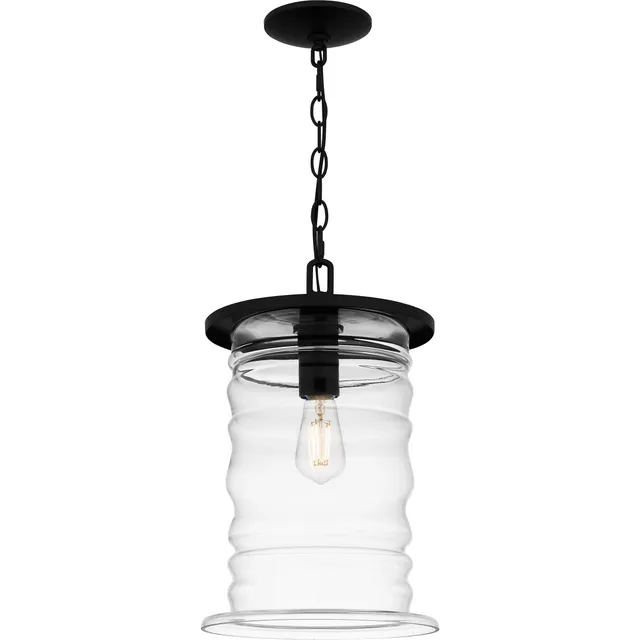 Quoizel Noland Hanging Light závěsné svítidlo matná černá