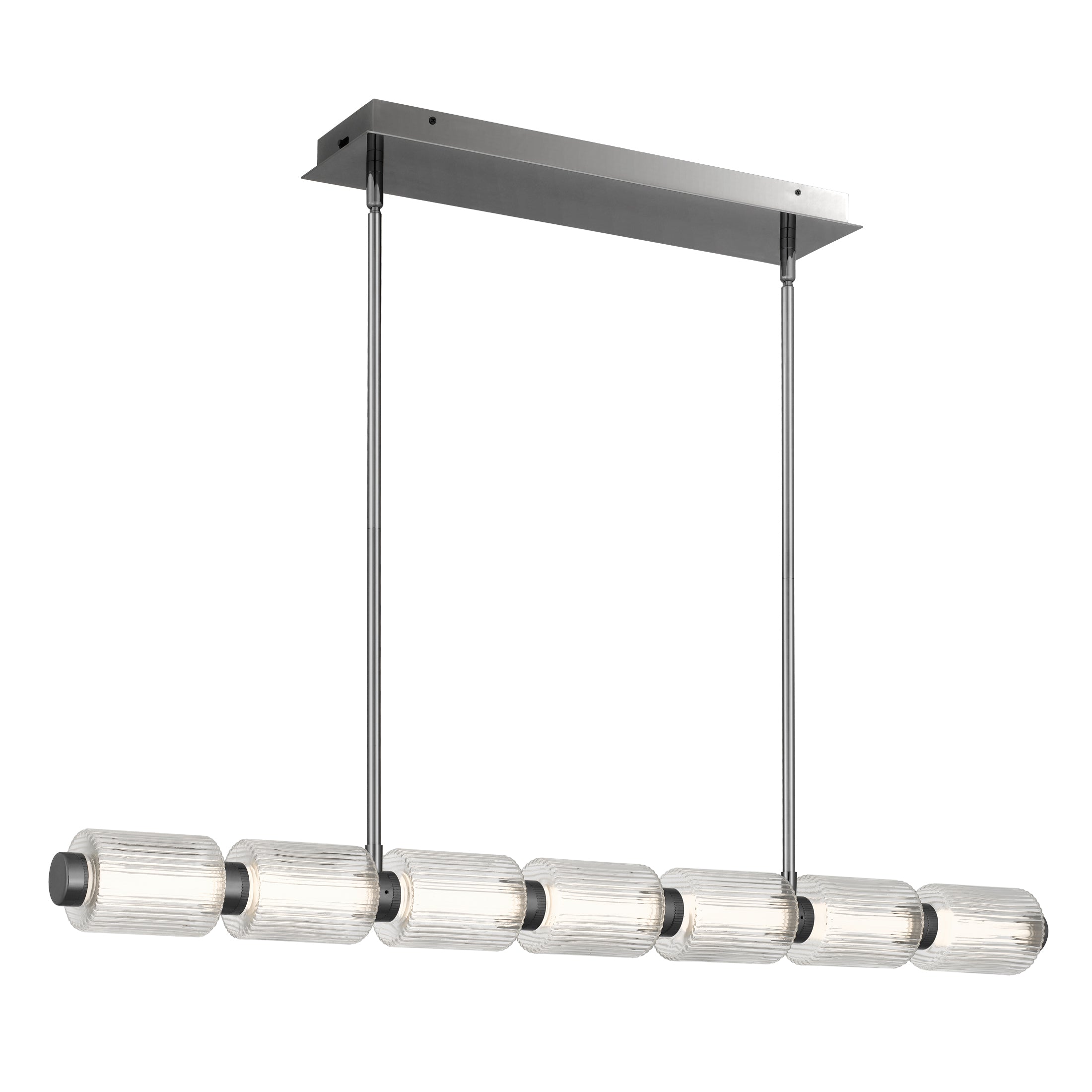 Quoizel Turner ostrovní svítidlo black chrome LED