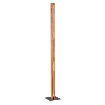 Elobra Panama stojací lampa dubová LT