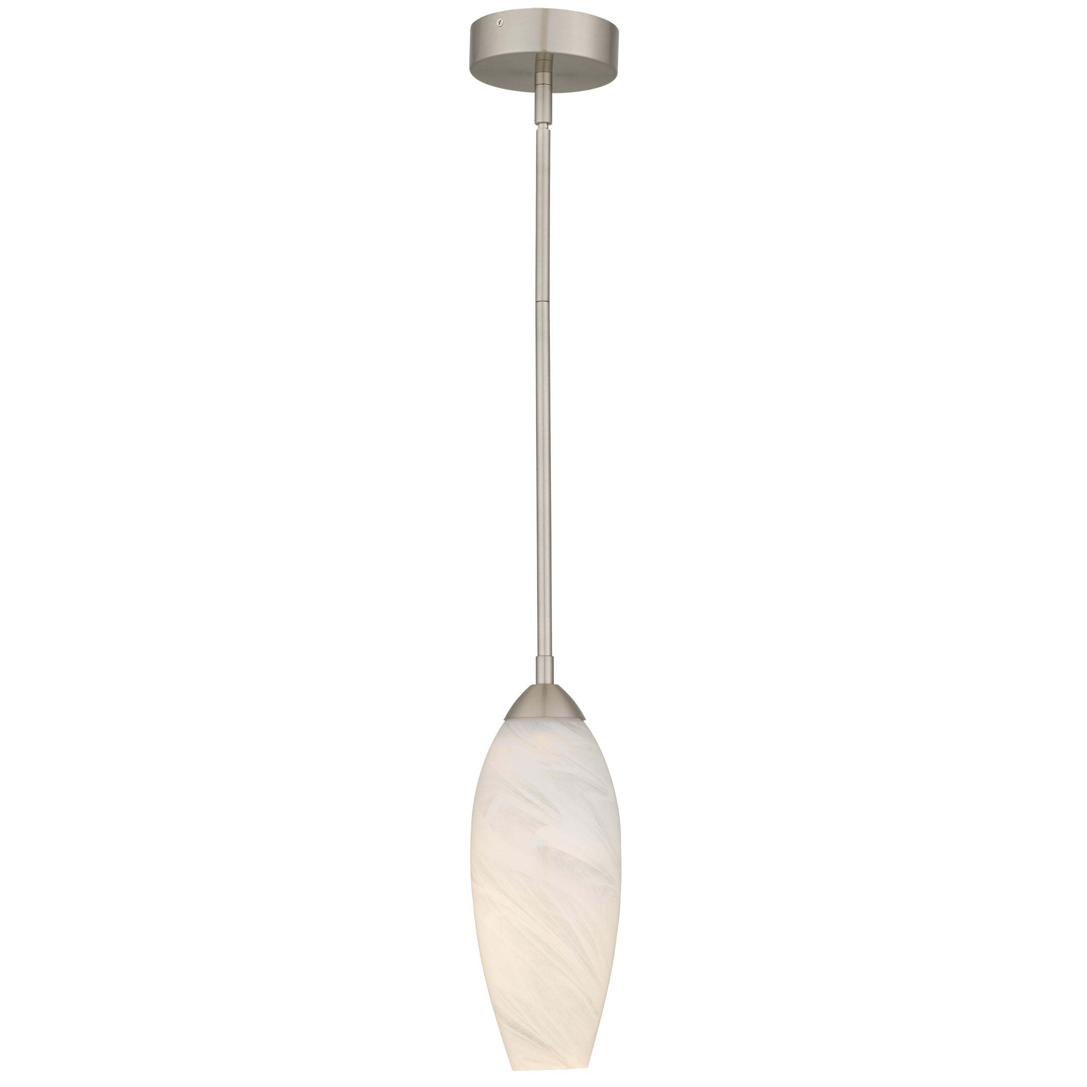 Quoizel Burnett závěsné svítidlo Brushed Nickel