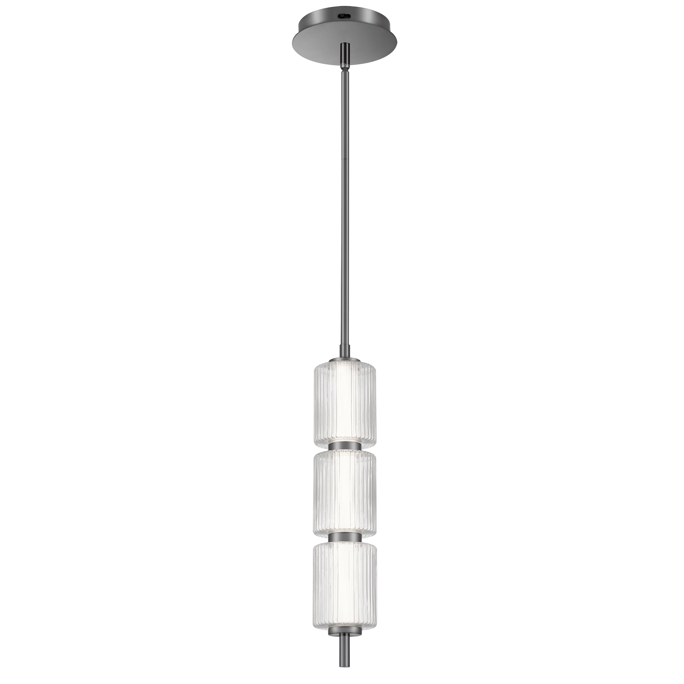 Quoizel Turner Mini Pendant závěsné svítidlo black chrome