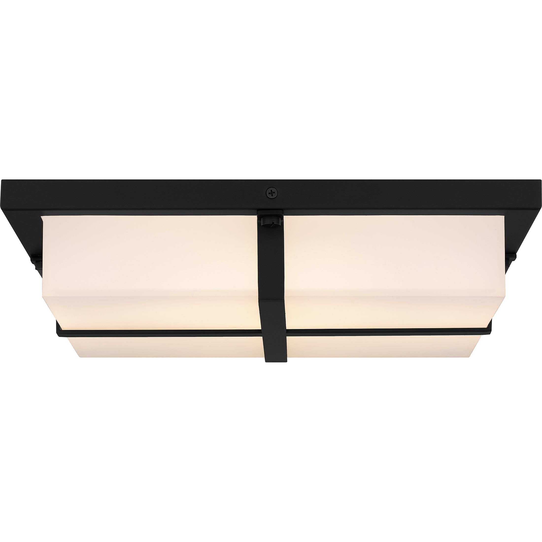 Quoizel Armstrong Flush Mount stropní svítídlo matná černá LED
