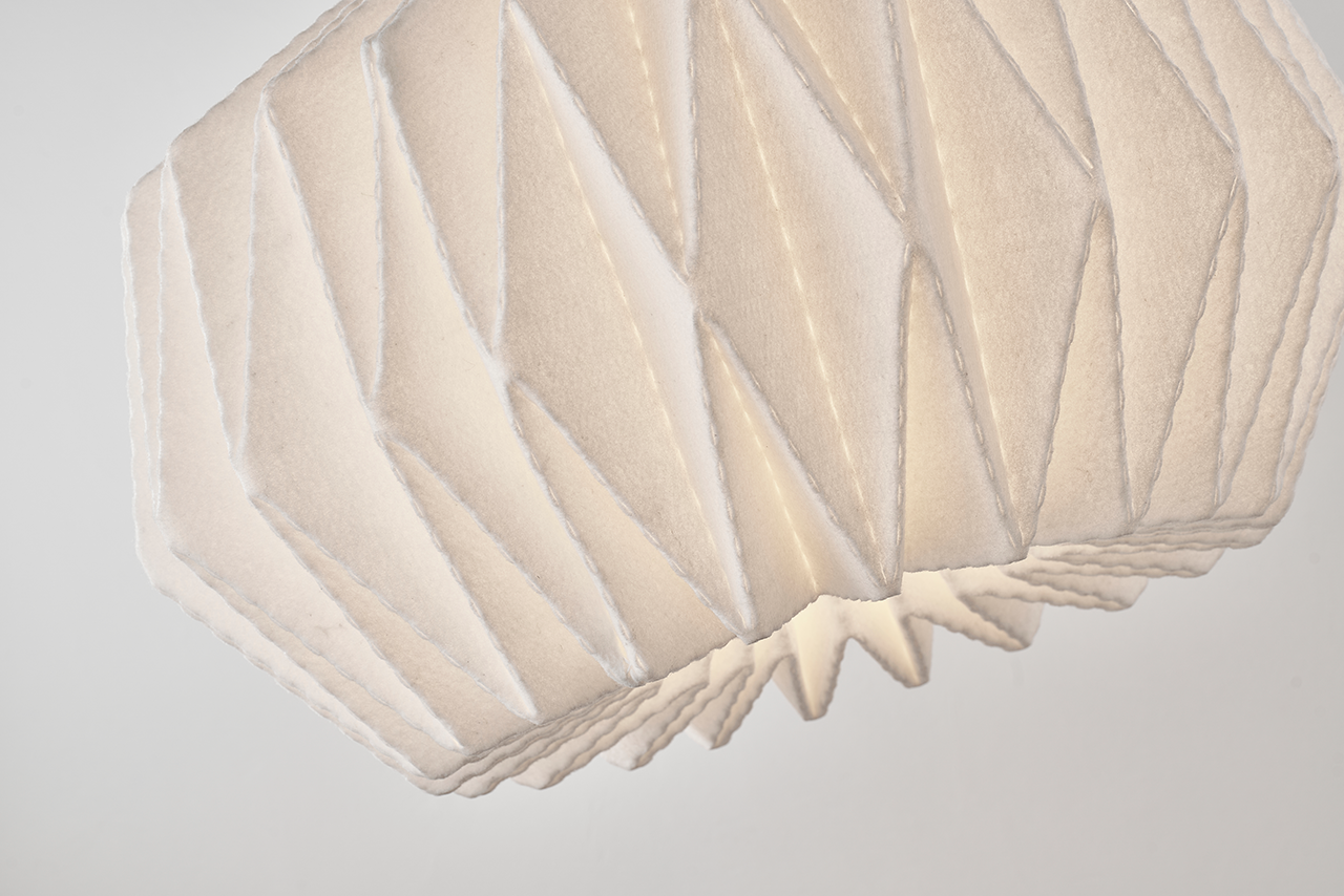 Le Klint 164 Softly Pleated I lustr S plstěný