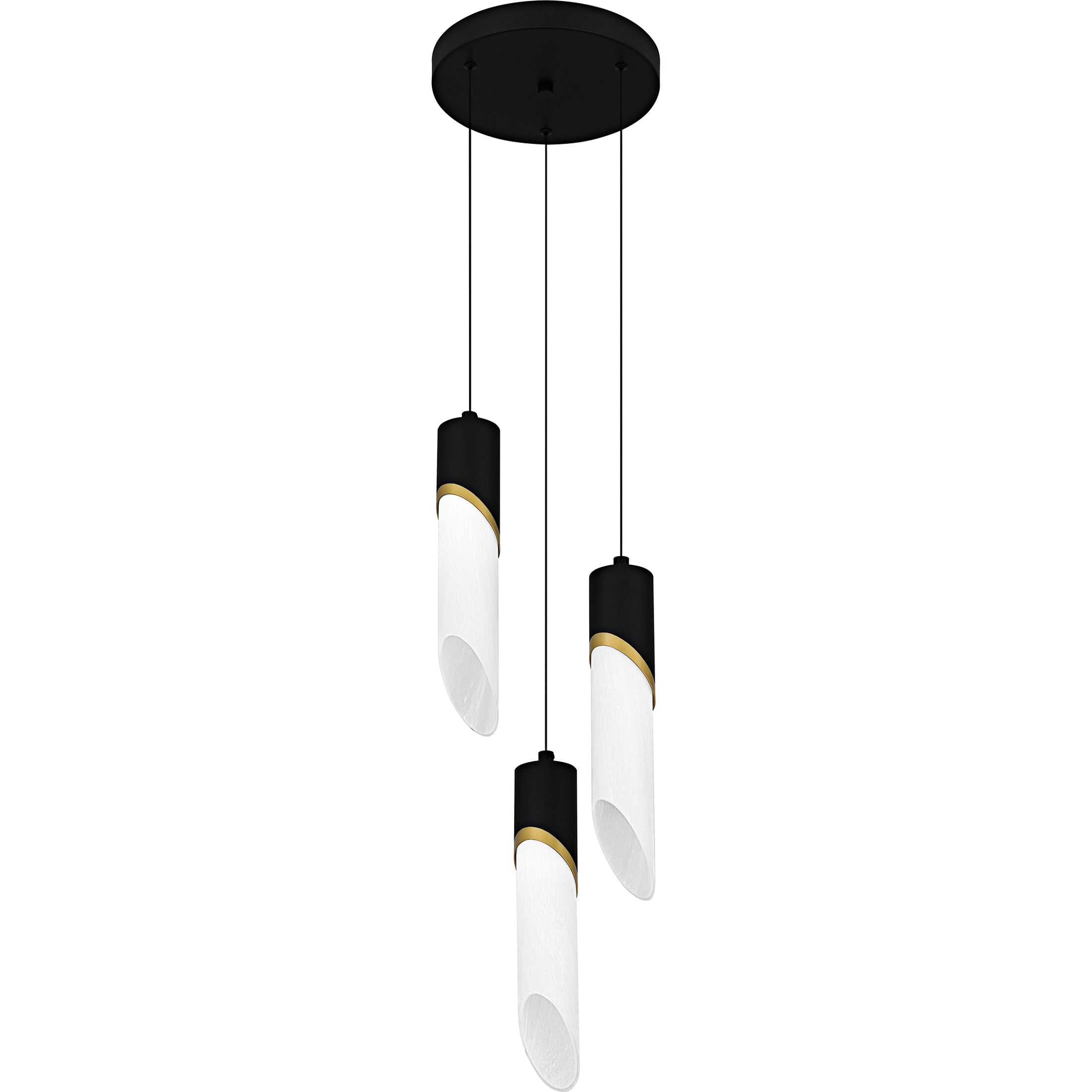 Quoizel Alys Pendant závěsné svítidlo Matte Black LED