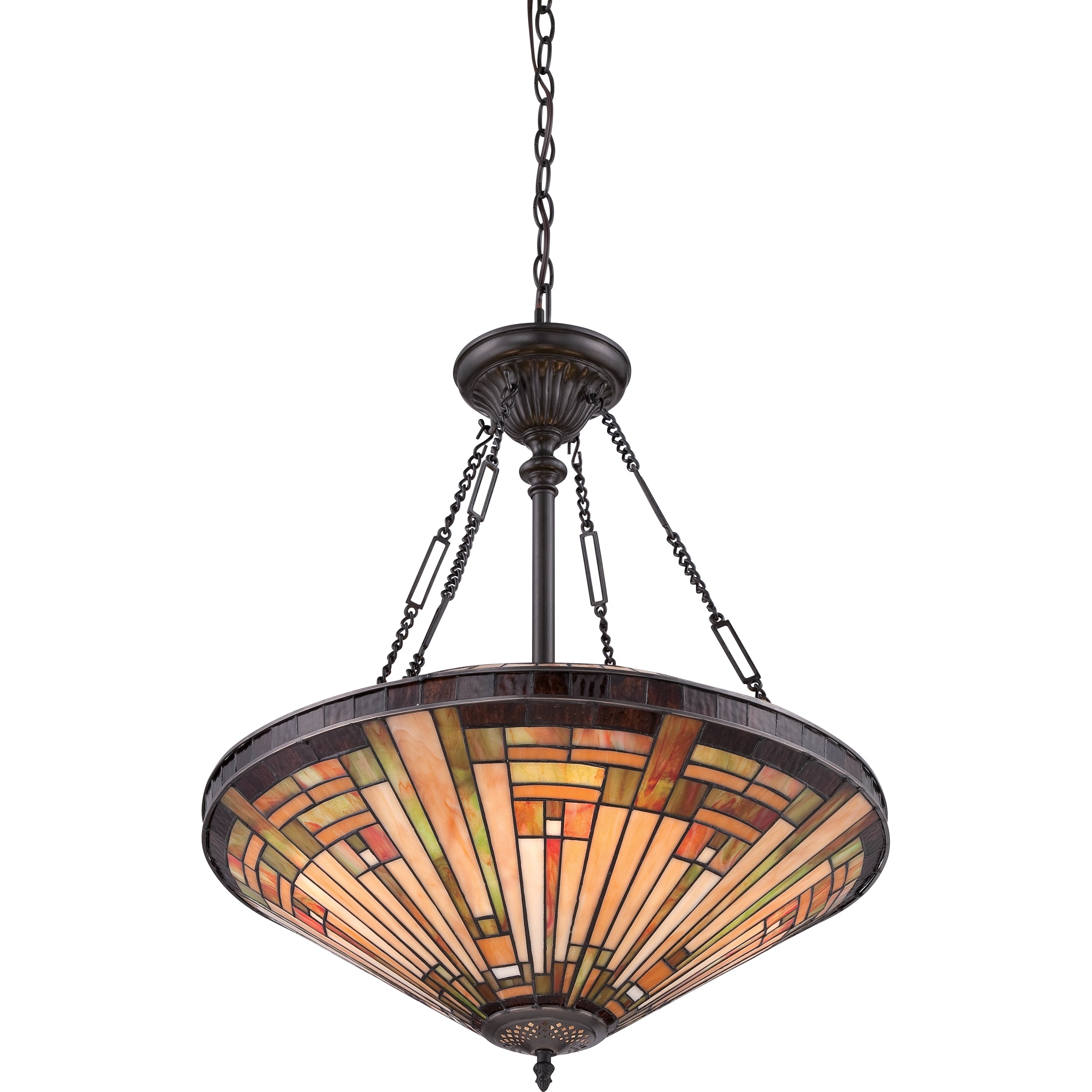 Quoizel Stephen závěsné svítídlo bronz 55 cm