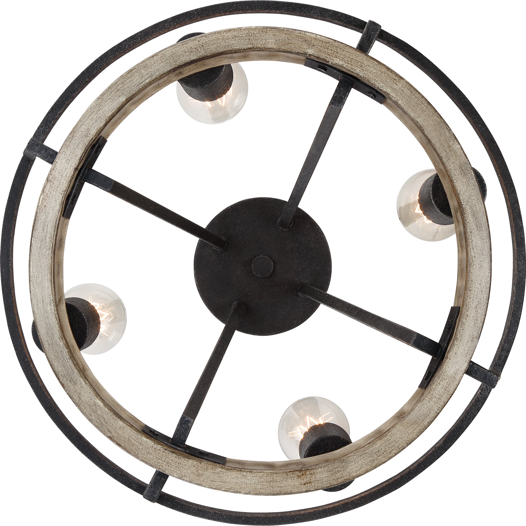 Quoizel Brockton Pendant svítidlo Grey Ash 17,5"