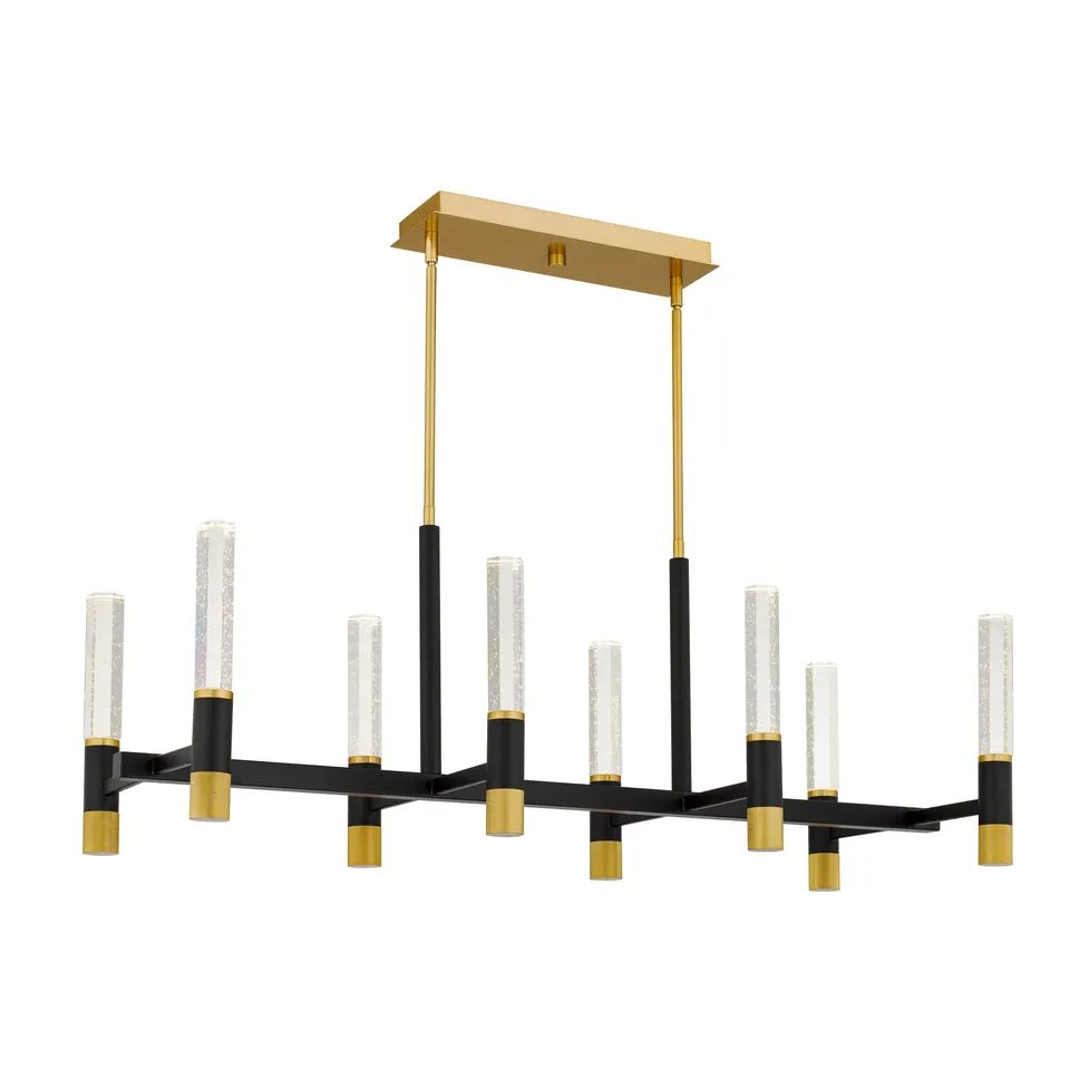 Quoizel Davies Island Light lustr zlatý LED