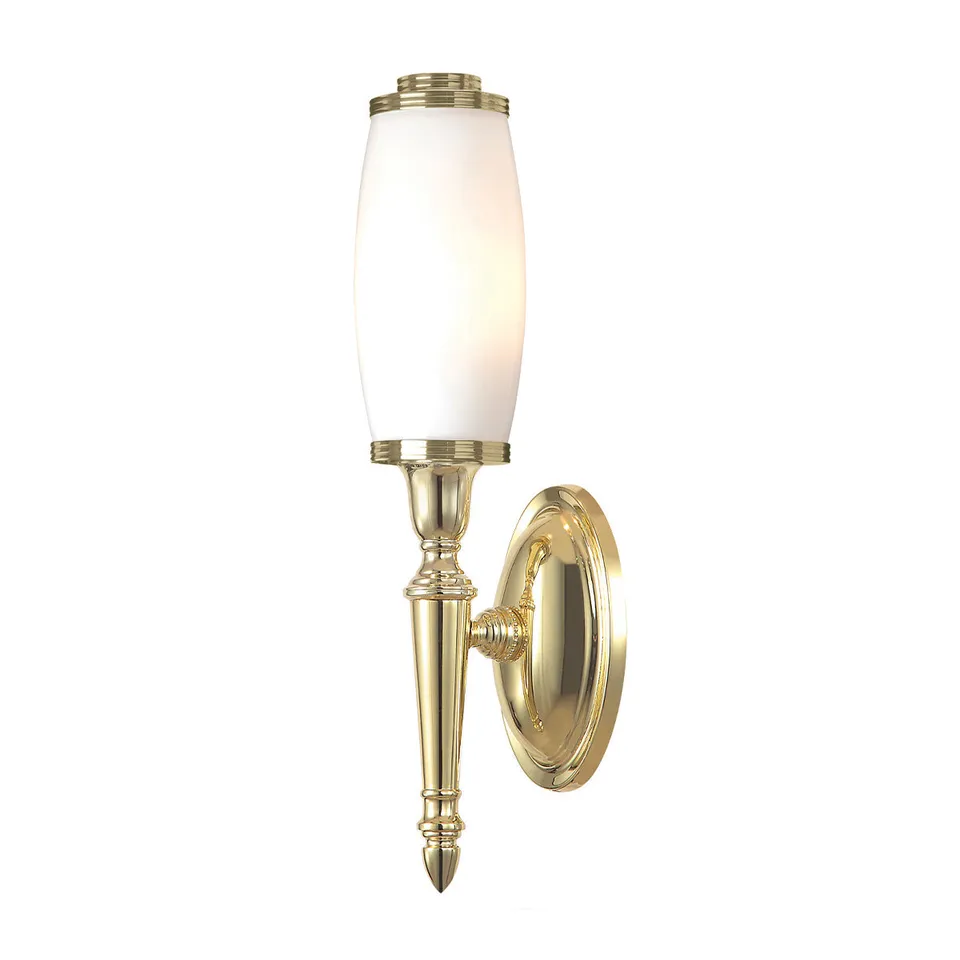 Gilded Nola Dryden-5 koupelnová lampa 1 světlo mosaz