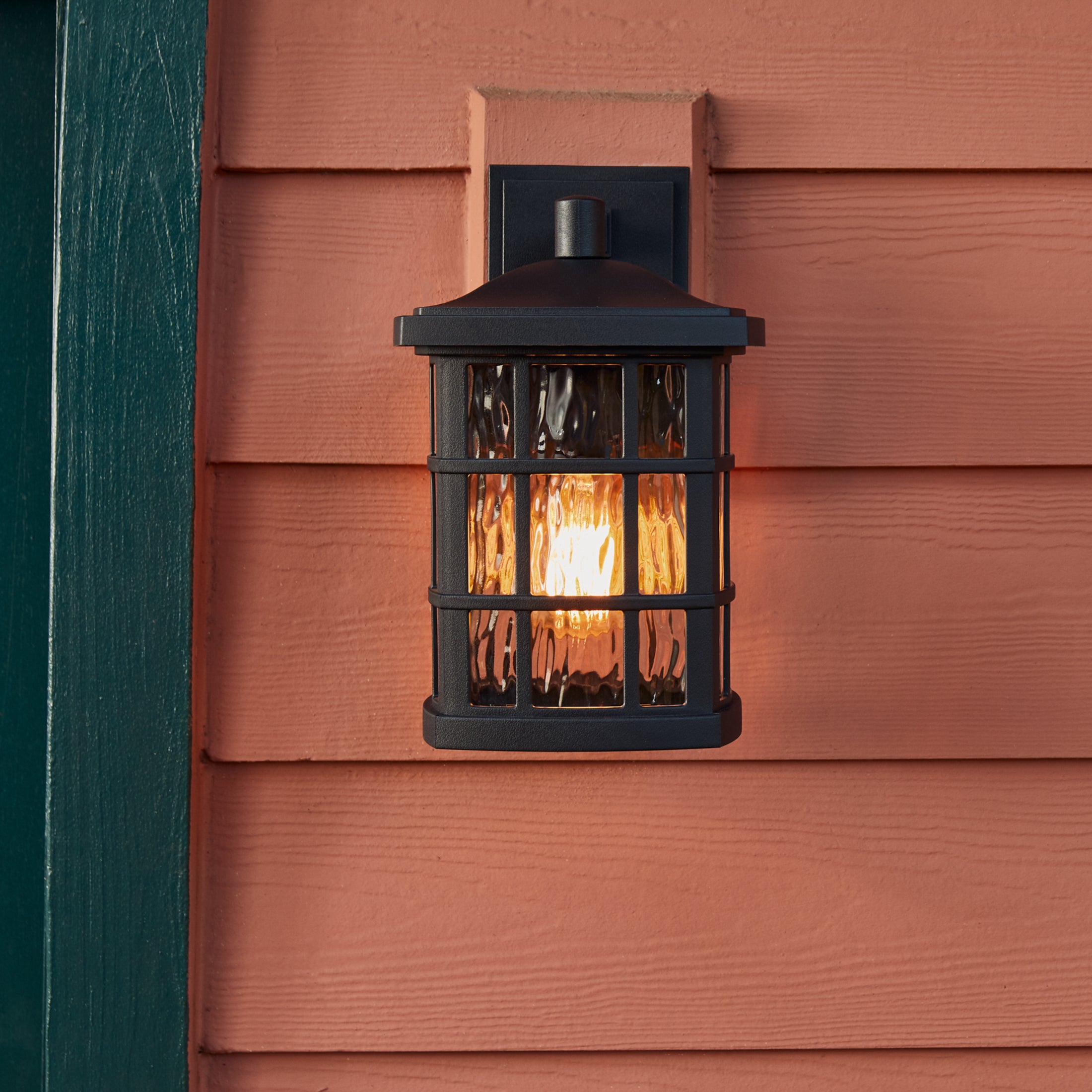 Quoizel Stonington Wall Light lampa Mystic Black 13"