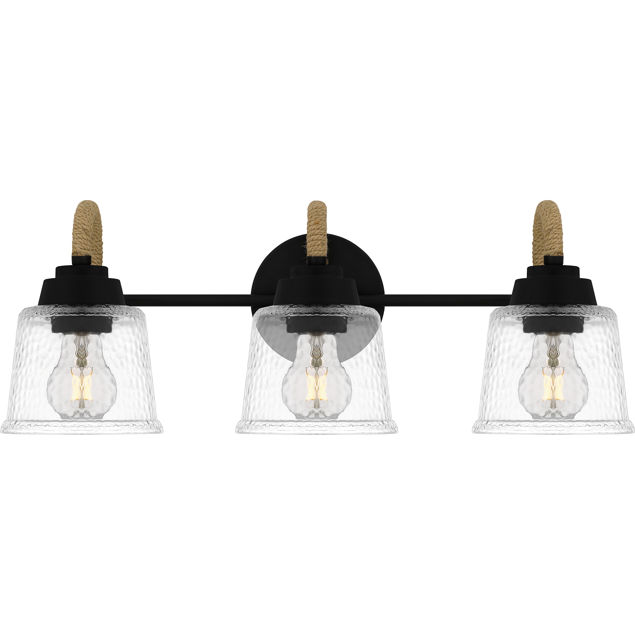 Quoizel Seabreeze Bath Light koupelnové svítidlo 2 světla matná černá