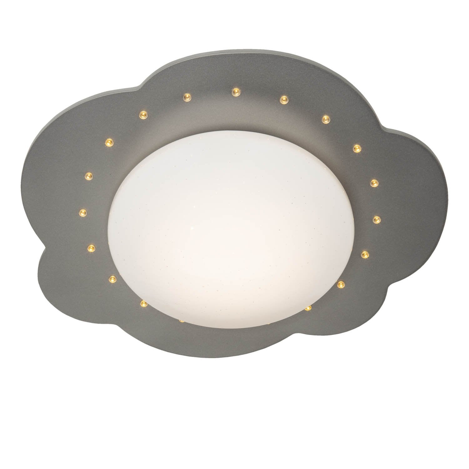 Elobra Wolke S stropní svítidlo LED stříbrné