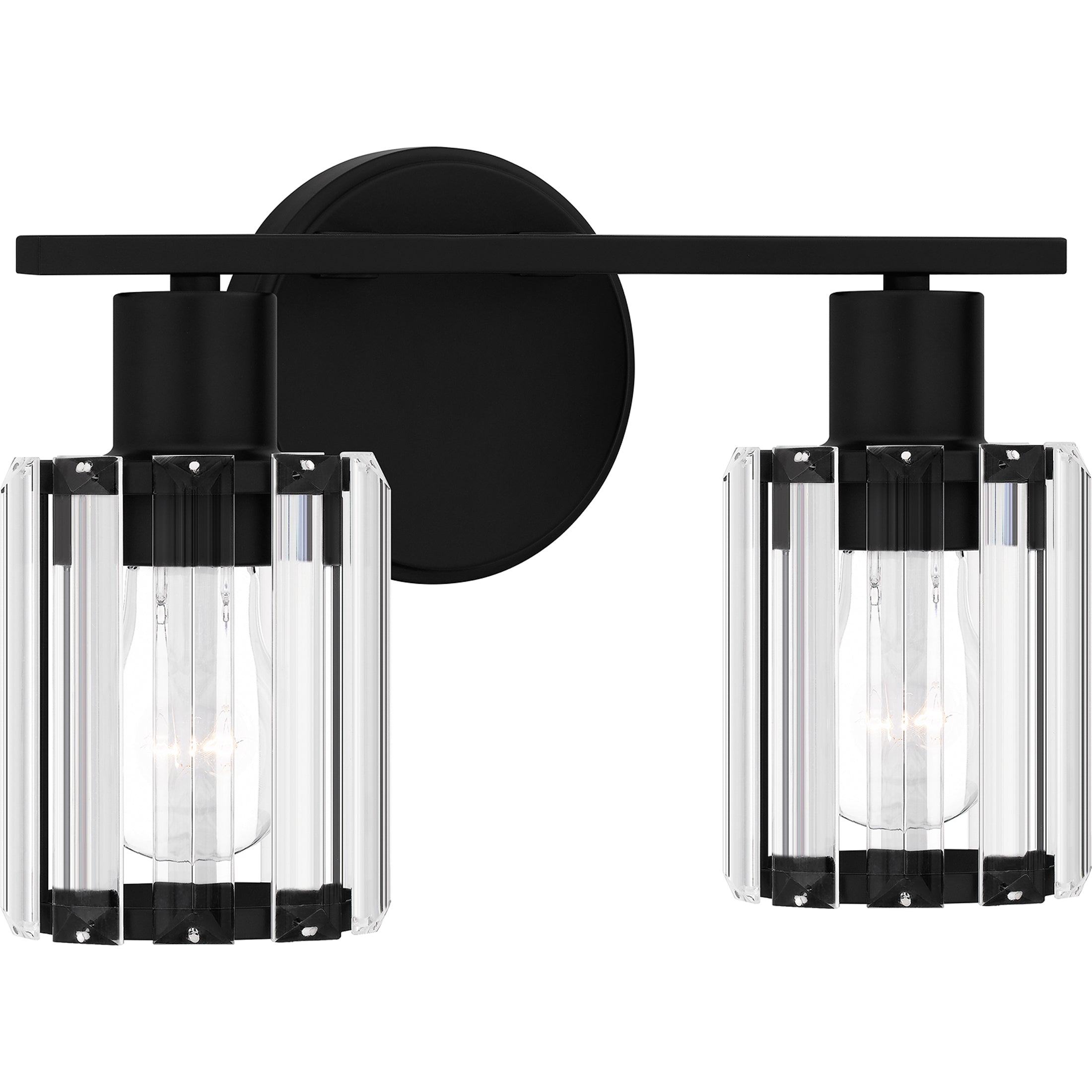 Quoizel Isla Bath Light koupelnové svítidlo černé 3 světla