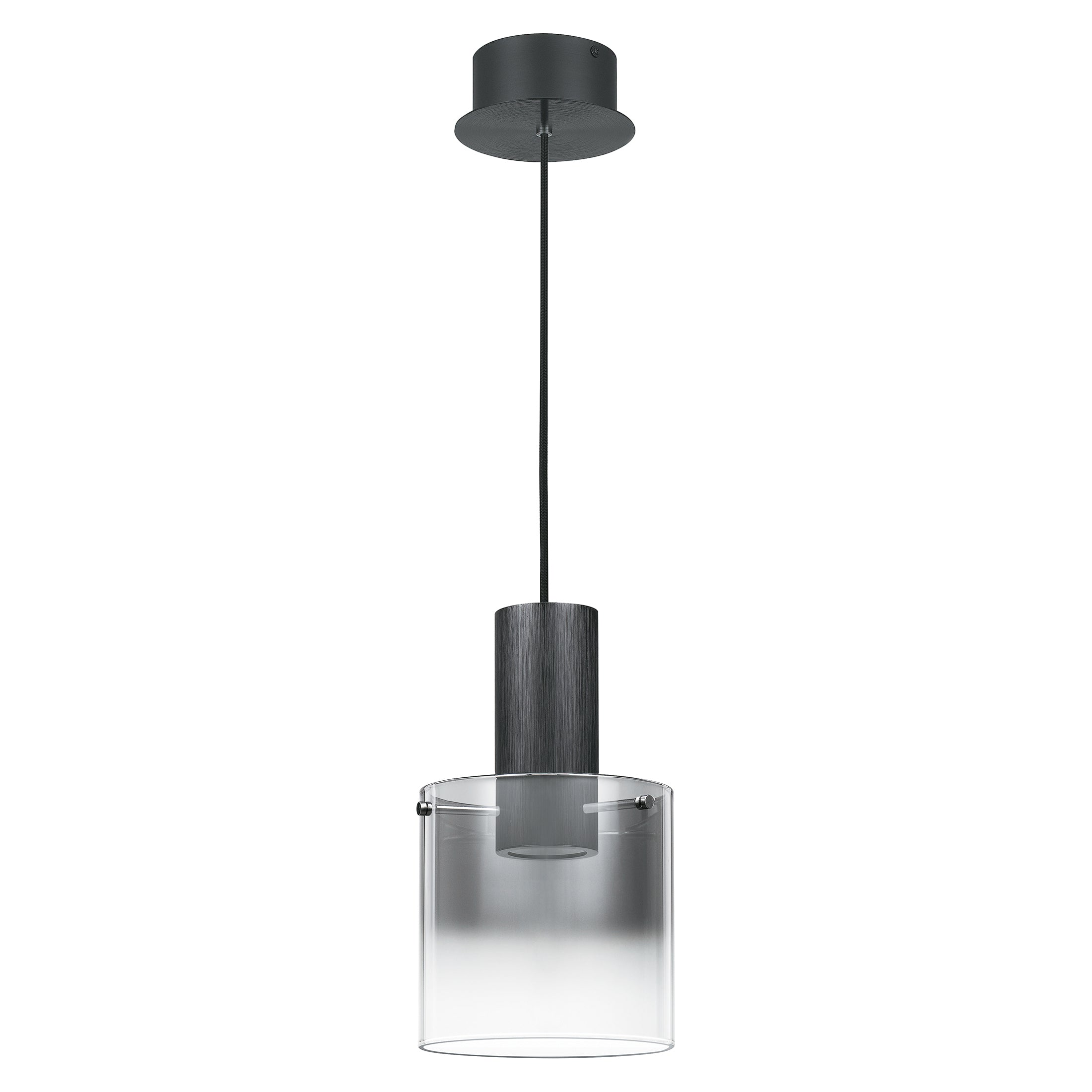 Quoizel Kilmer mini závěsné světlo earth black