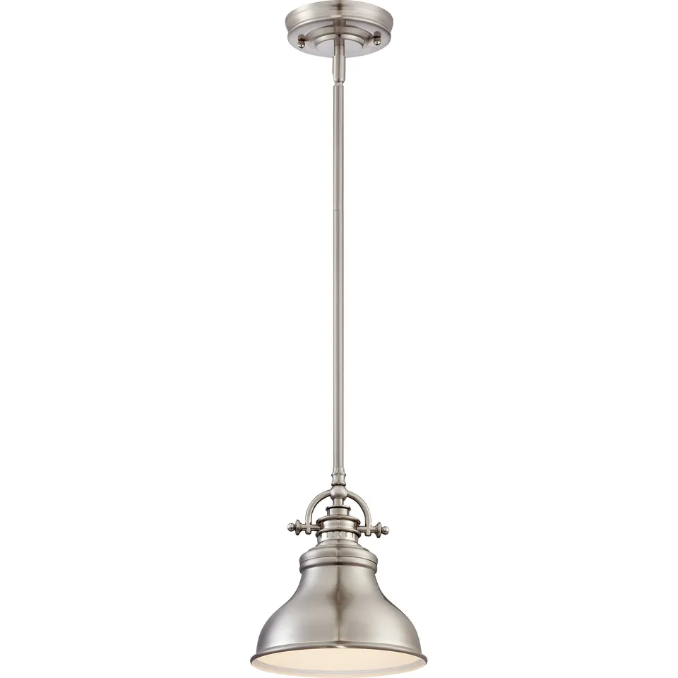 Quoizel Emery závěsné svítídlo palladian bronze mini
