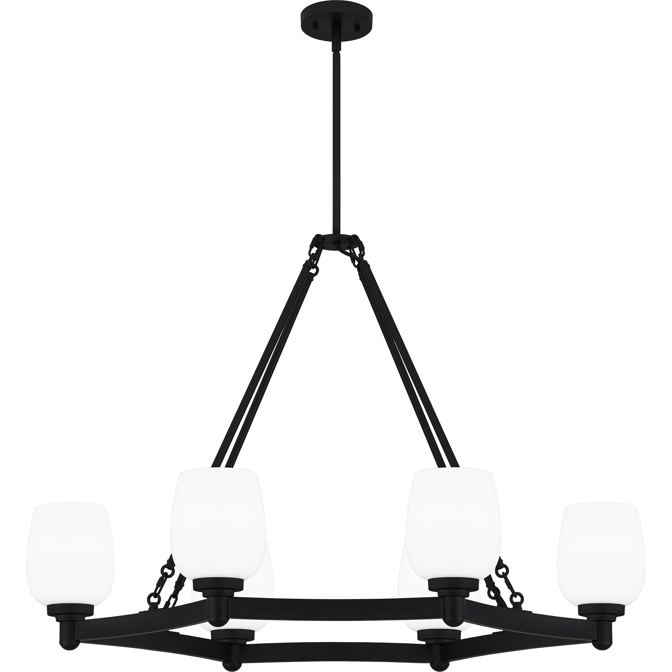 Quoizel Penning Island ostrůvkové svítidlo Brushed Nickel