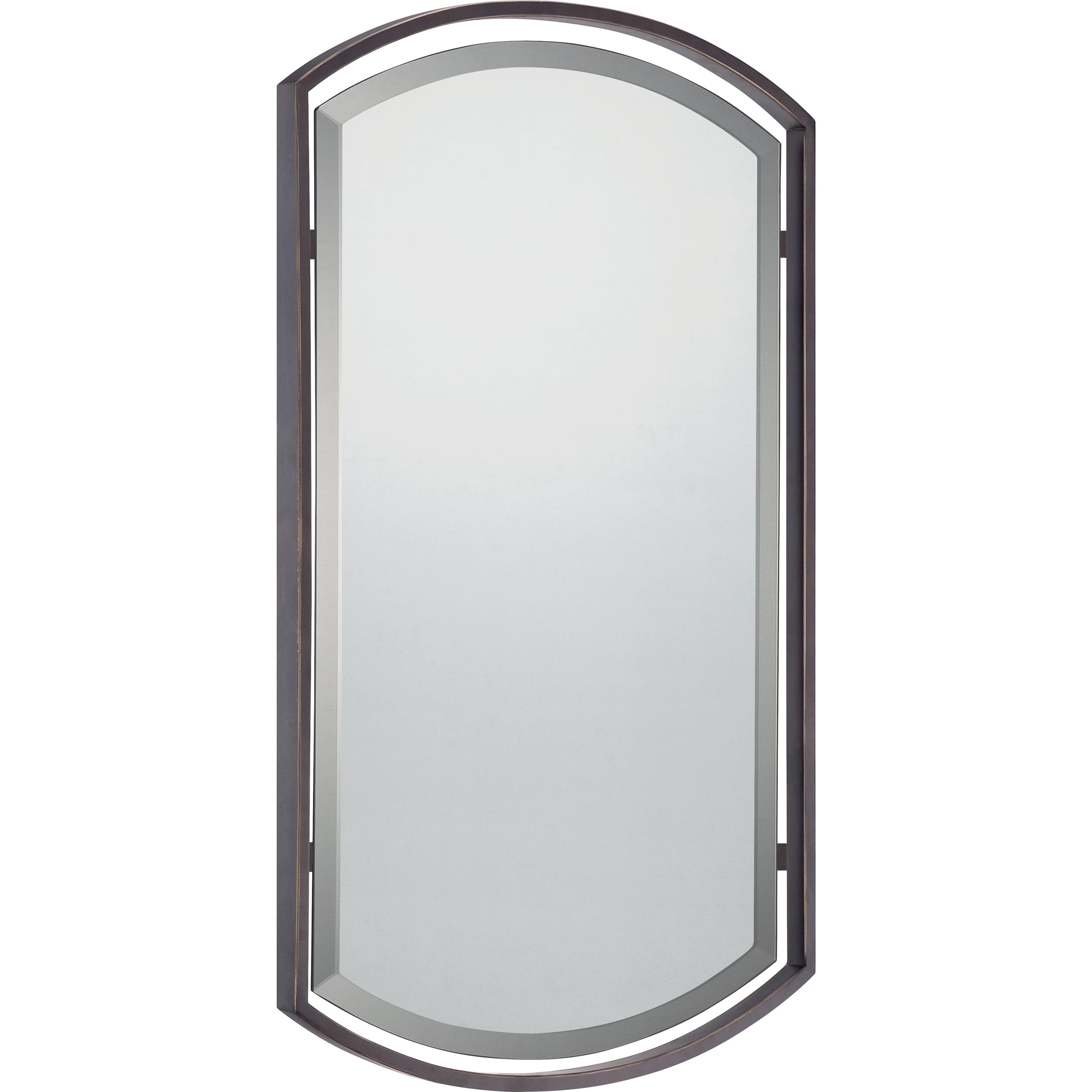 Quoizel Breckenridge Mirror zrcadlo kartáčovaný nikl zkosené