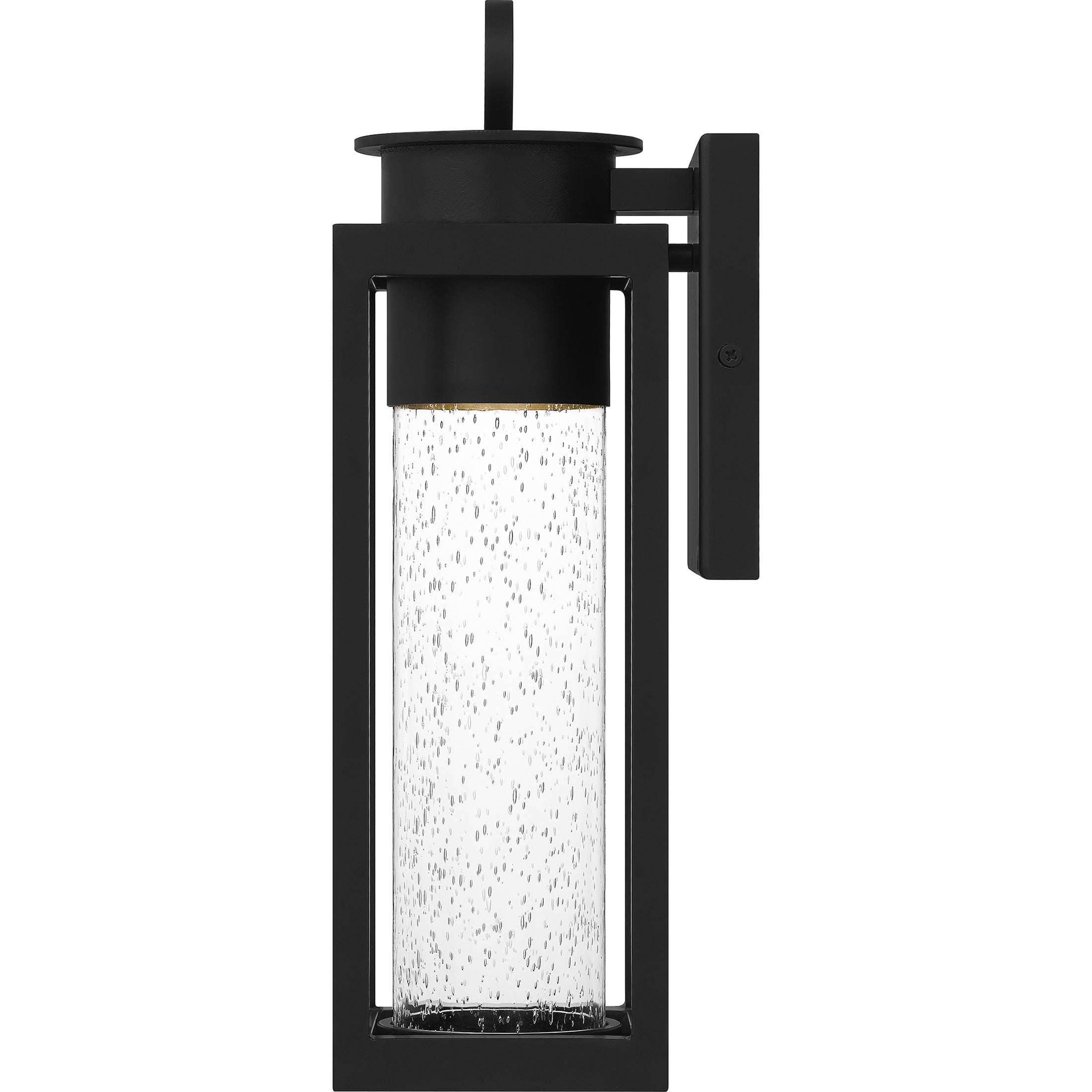 Quoizel Donegal Wall Light venkovní svítidlo černé sklo