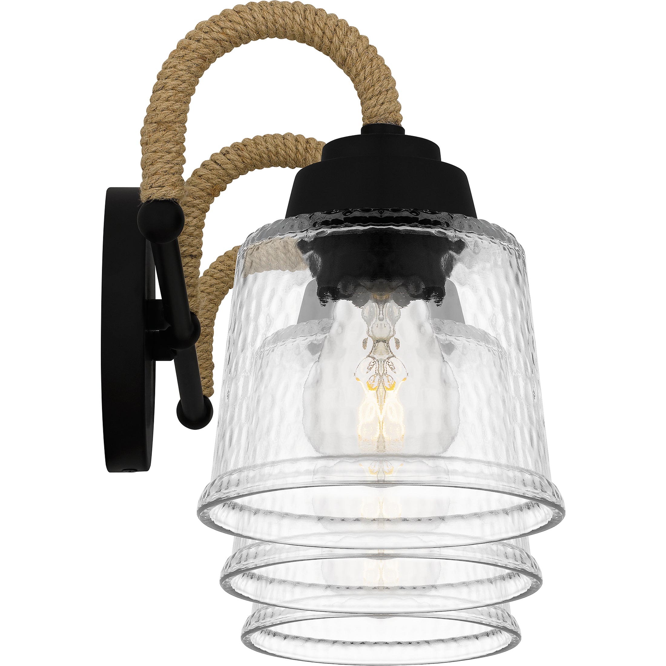 Quoizel Seabreeze Bath Light koupelnové svítidlo 2 světla matná černá