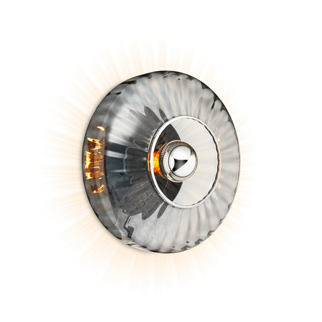 Design by Us New Wave Optic nastenna lampa vlna sklo