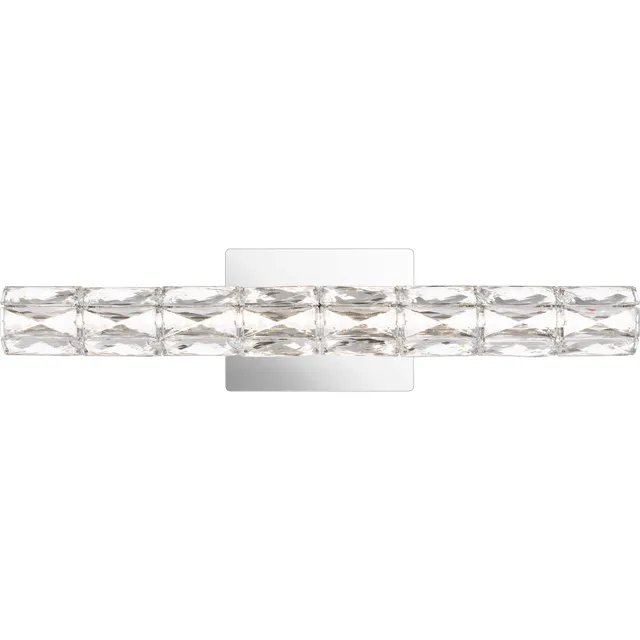 Quoizel Luster Bath Light koupelnové svítídlo chrom 61 cm