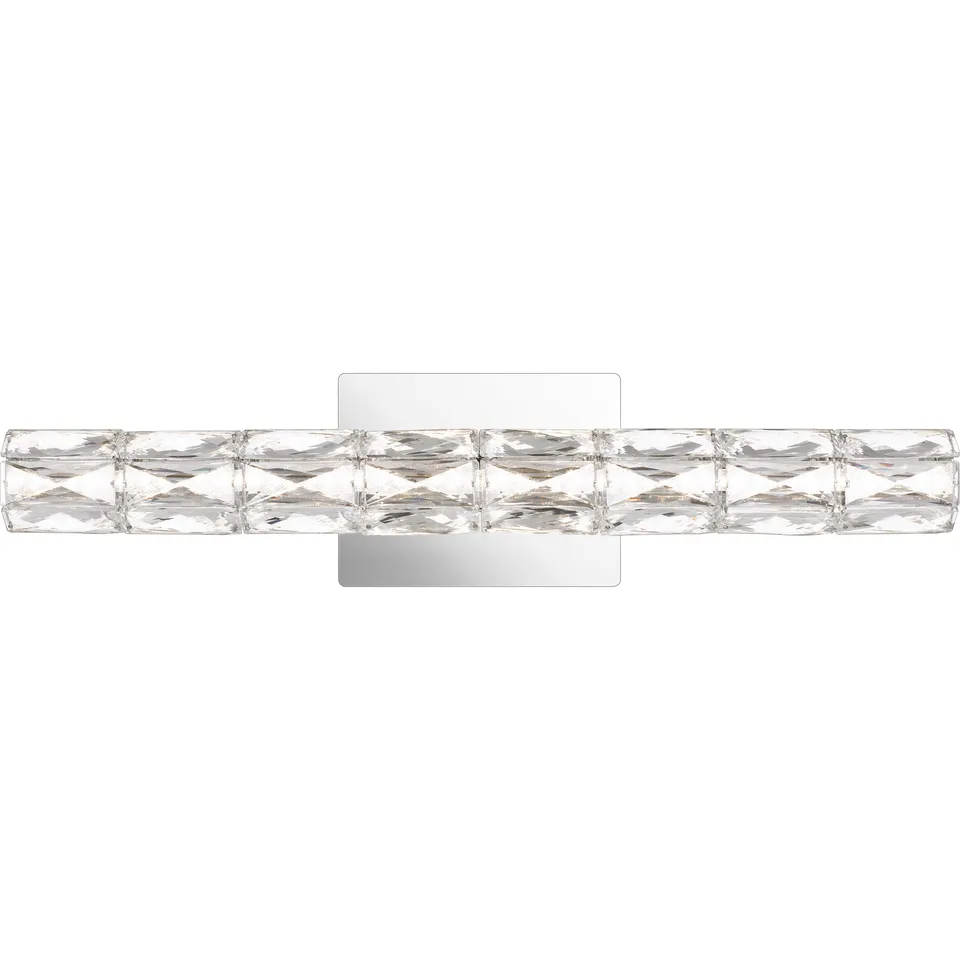 Quoizel Luster Bath Light koupelnové svítídlo chrom 61 cm