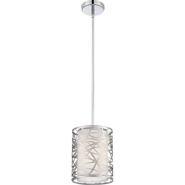 Quoizel Abode Mini Pendant závěsné svítidlo leštěný chrom
