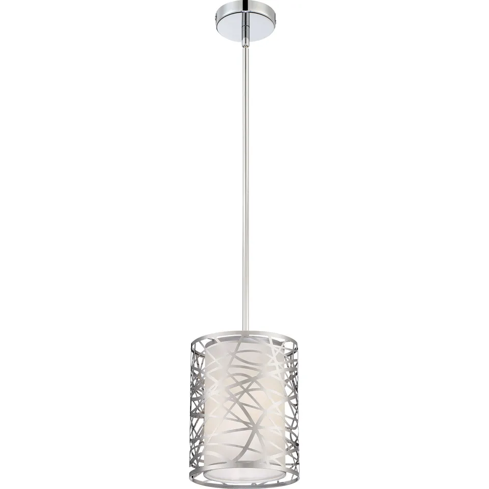 Quoizel Abode Mini Pendant závěsné svítidlo leštěný chrom