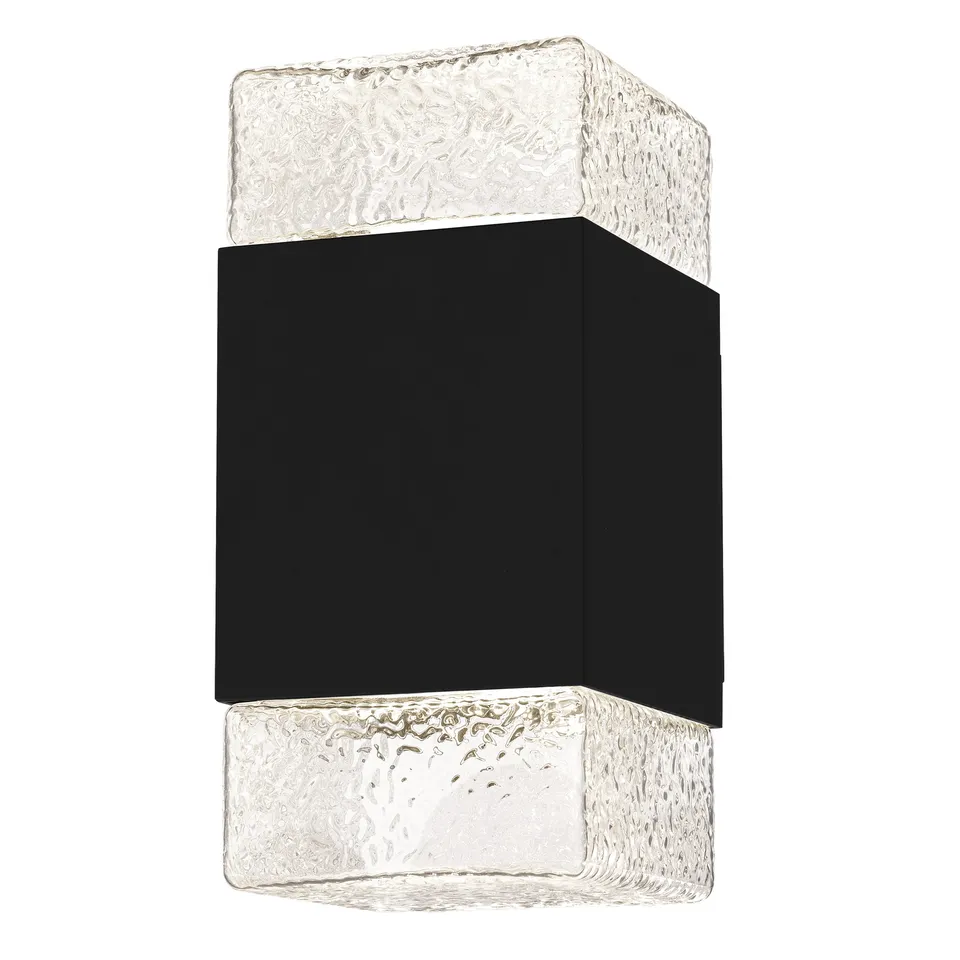 Quoizel Saxton Wall Light venkovní svítlo černé LED