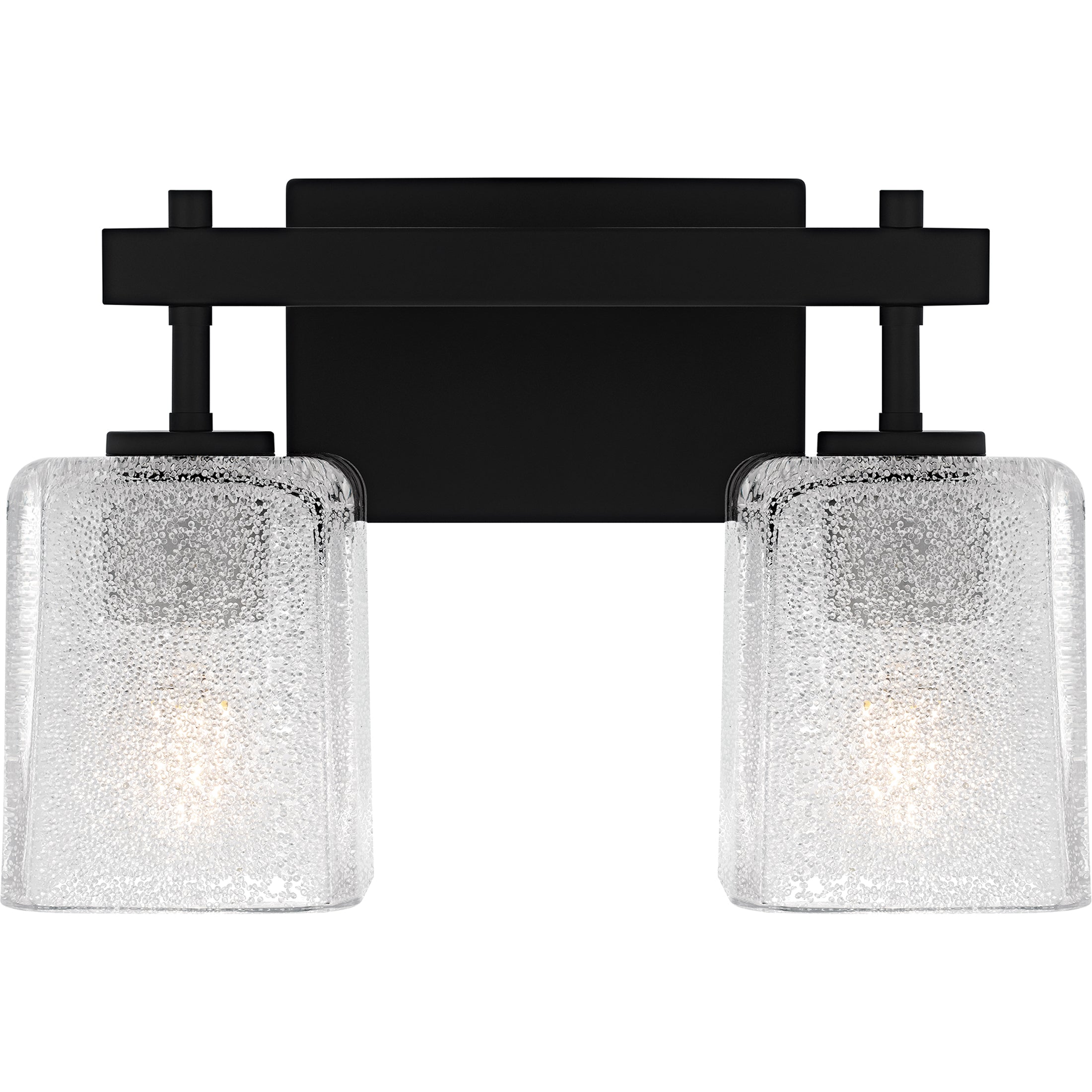 Quoizel Brenthouse Bath Light koupelnové 3světlo černé