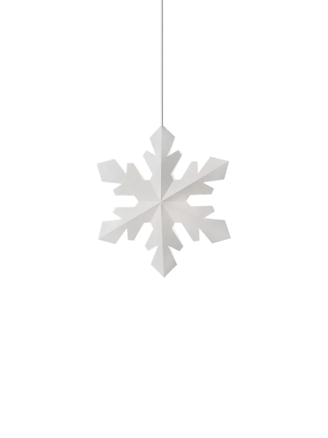 Le Klint 8134 Snowflake závěsná lampa S vánoční