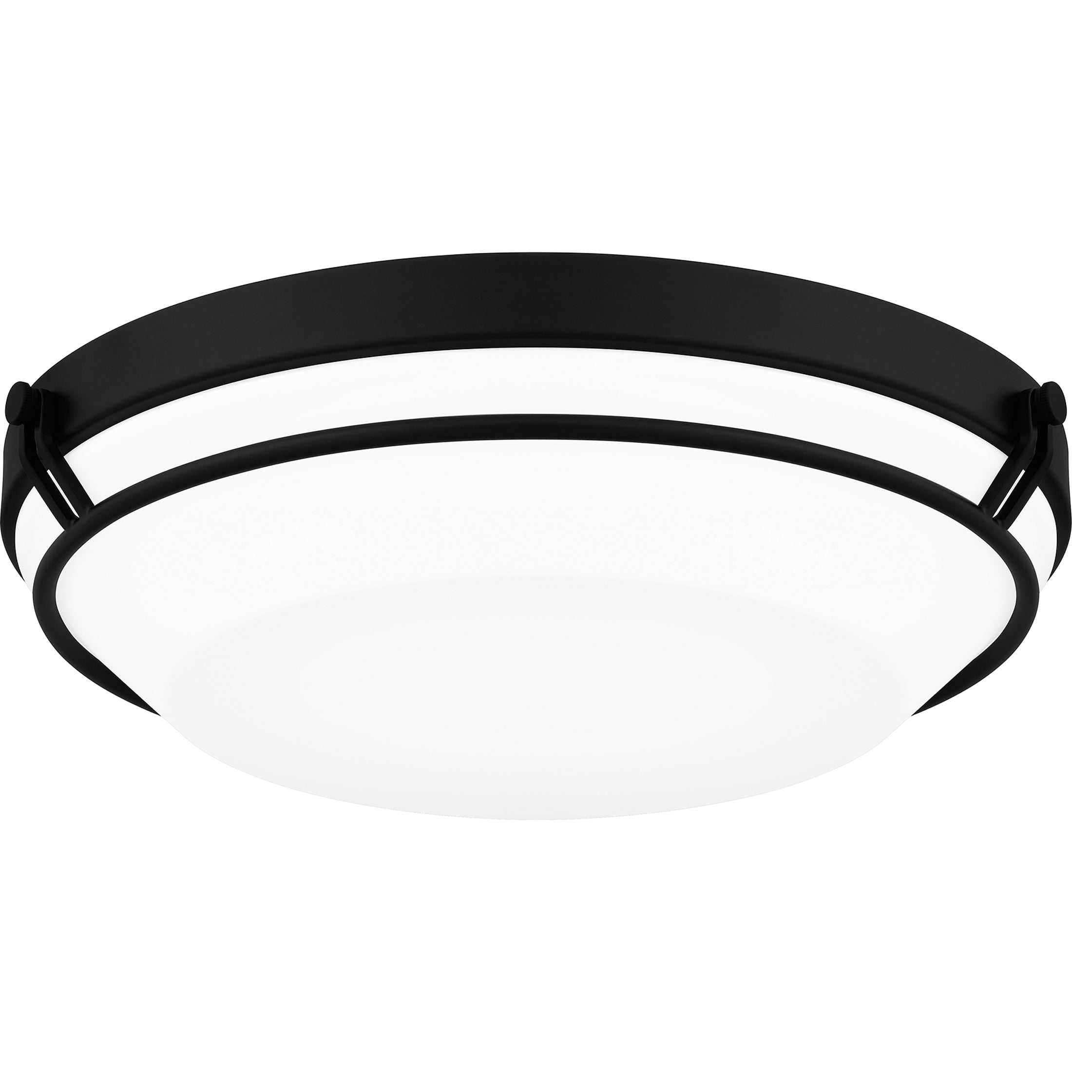 Quoizel Dunbar Flush Mount stropnice kartáčovaný nikl LED