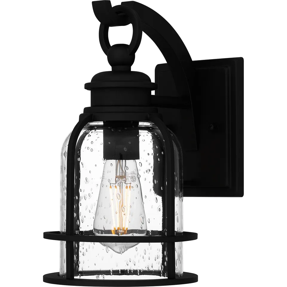 Quoizel Bowles Wall Light venkovní svítidlo černá 12"