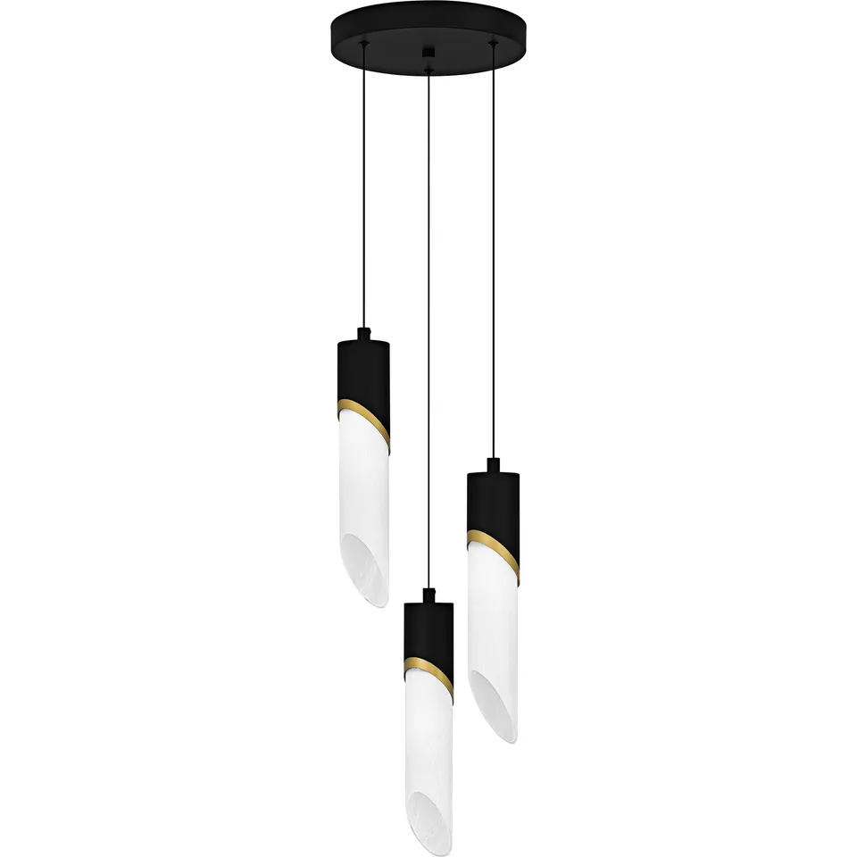 Quoizel Alys Pendant závěsné svítidlo Matte Black LED