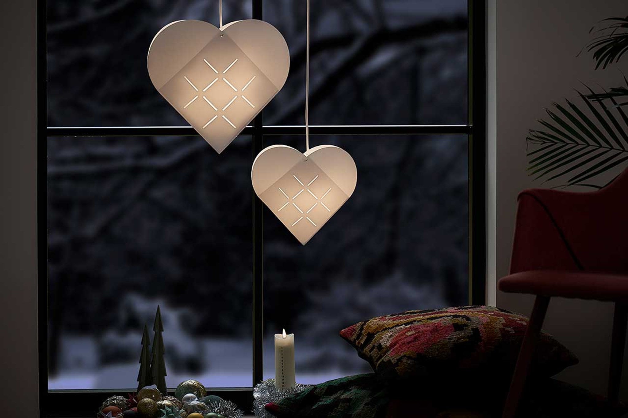 Le Klint 8130 Heart Light vánoční světlo Small prosvětlené