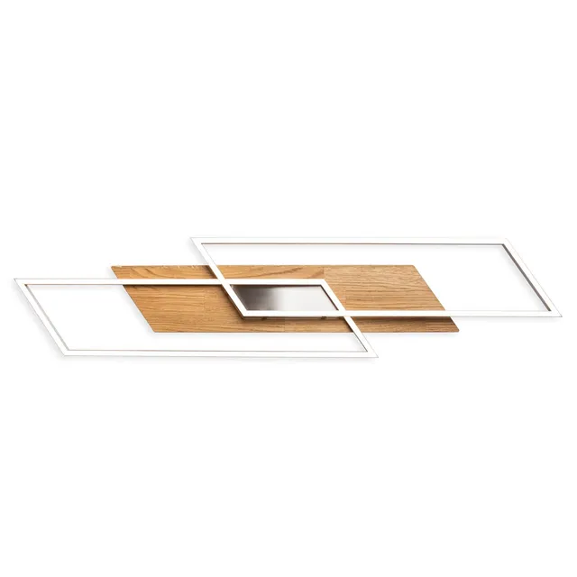 Elobra Panama XL stropní svítidlo dub 114 cm