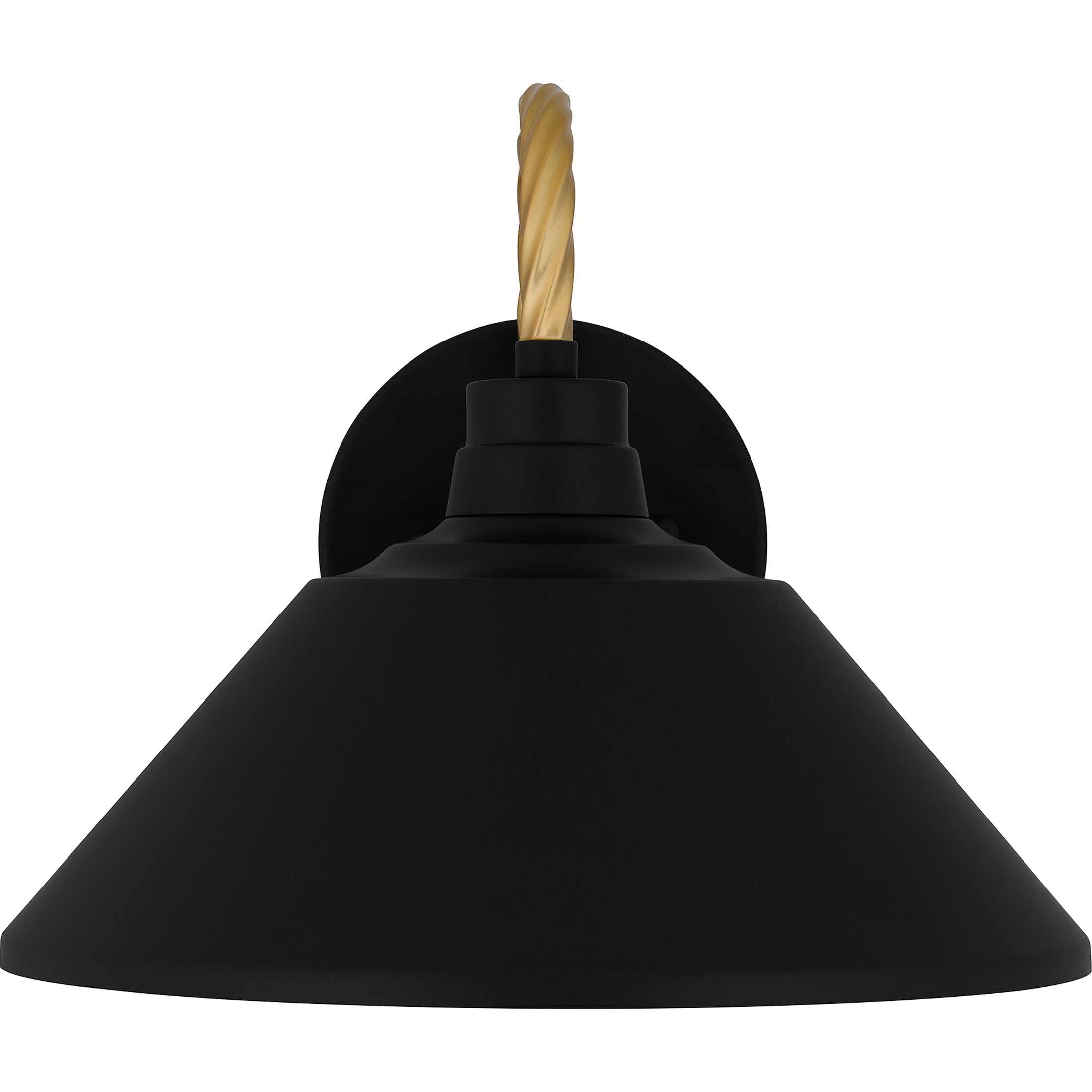 Quoizel Longshore venkovní svítidlo Matte Black 12"