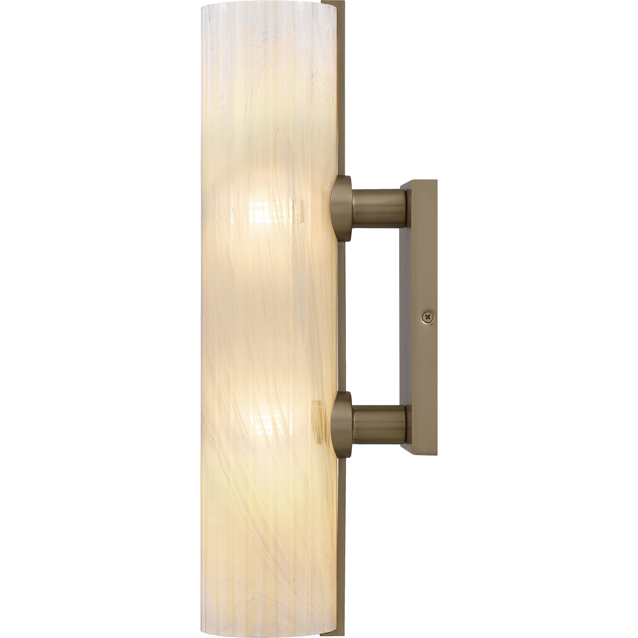 Quoizel Curran Wall Sconce nástěnné Matte Black sklo