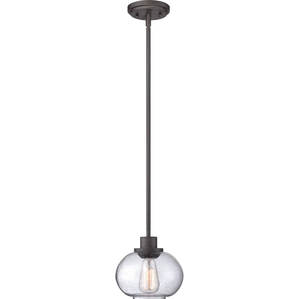 Quoizel Trilogy Mini Pendant závěsné svítídlo old bronze 8"