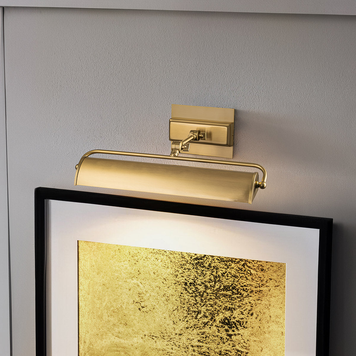 Gilded Nola Winchfield Medium svítidlo na obrazy mosaz