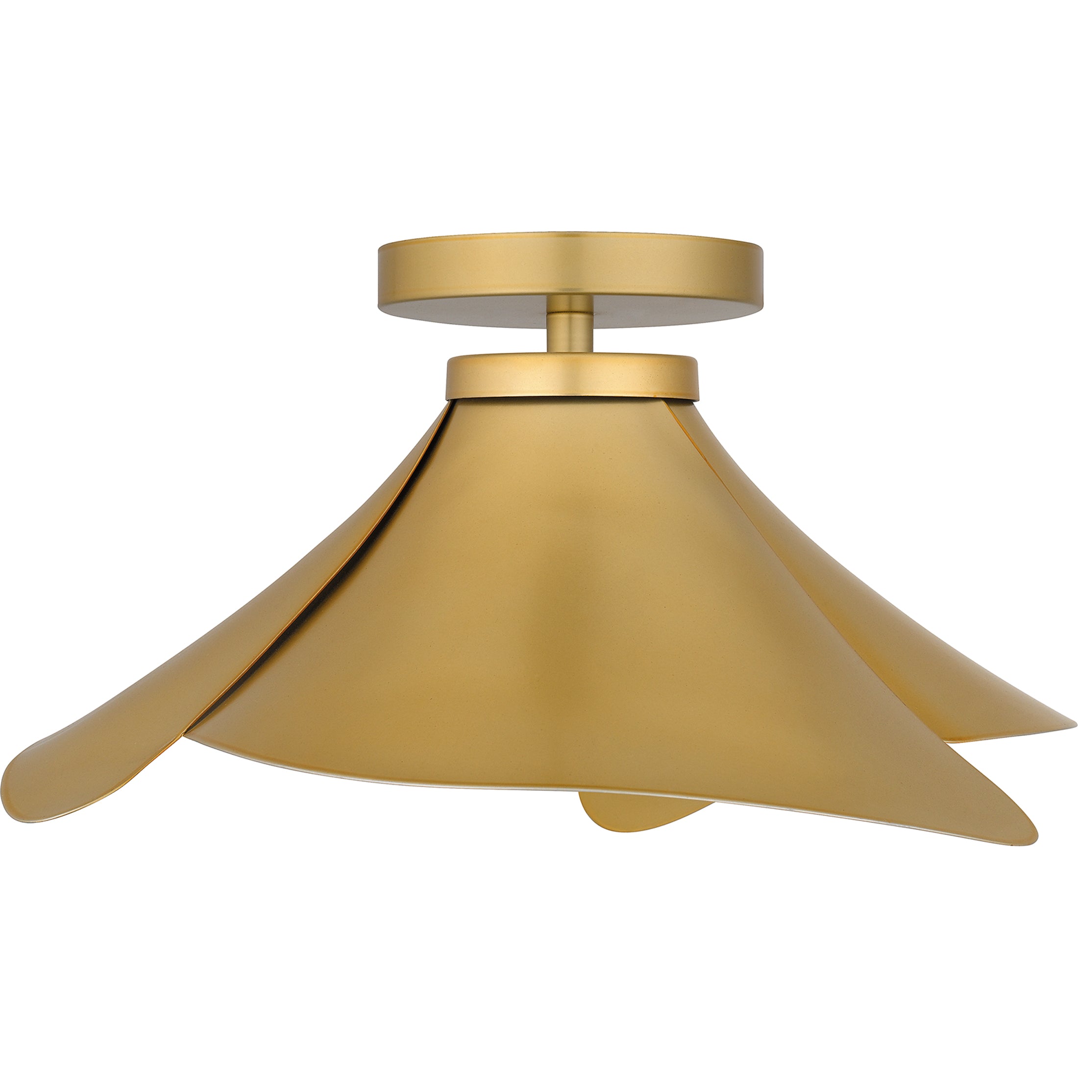 Quoizel Wisp Semi-Flush stropní svítídlo zlaté