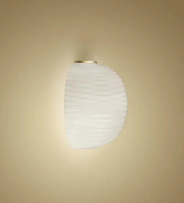 Foscarini Gem nástěnné svítidlo skleněné