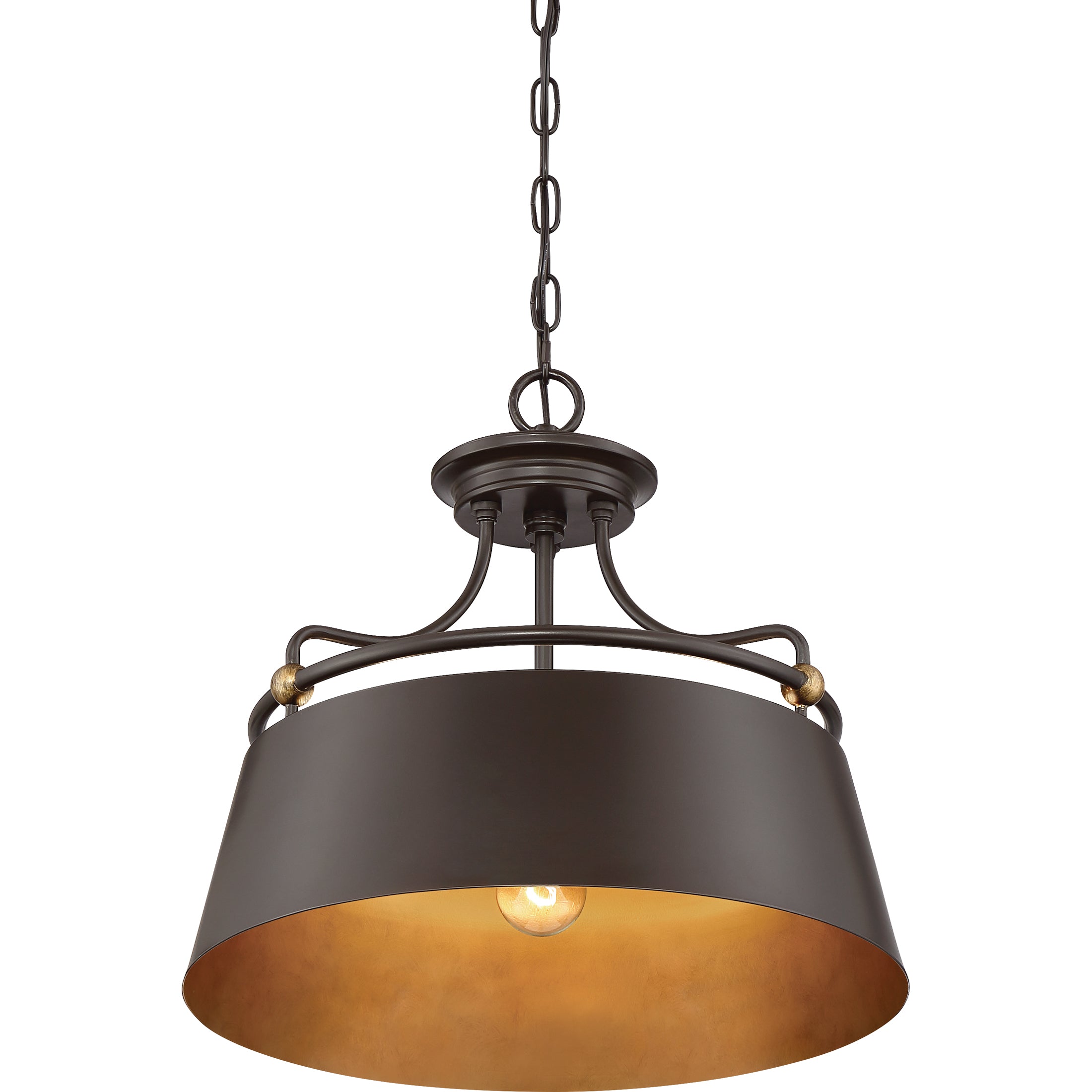 Quoizel Fairview závěsné svítidlo Western Bronze 61 cm