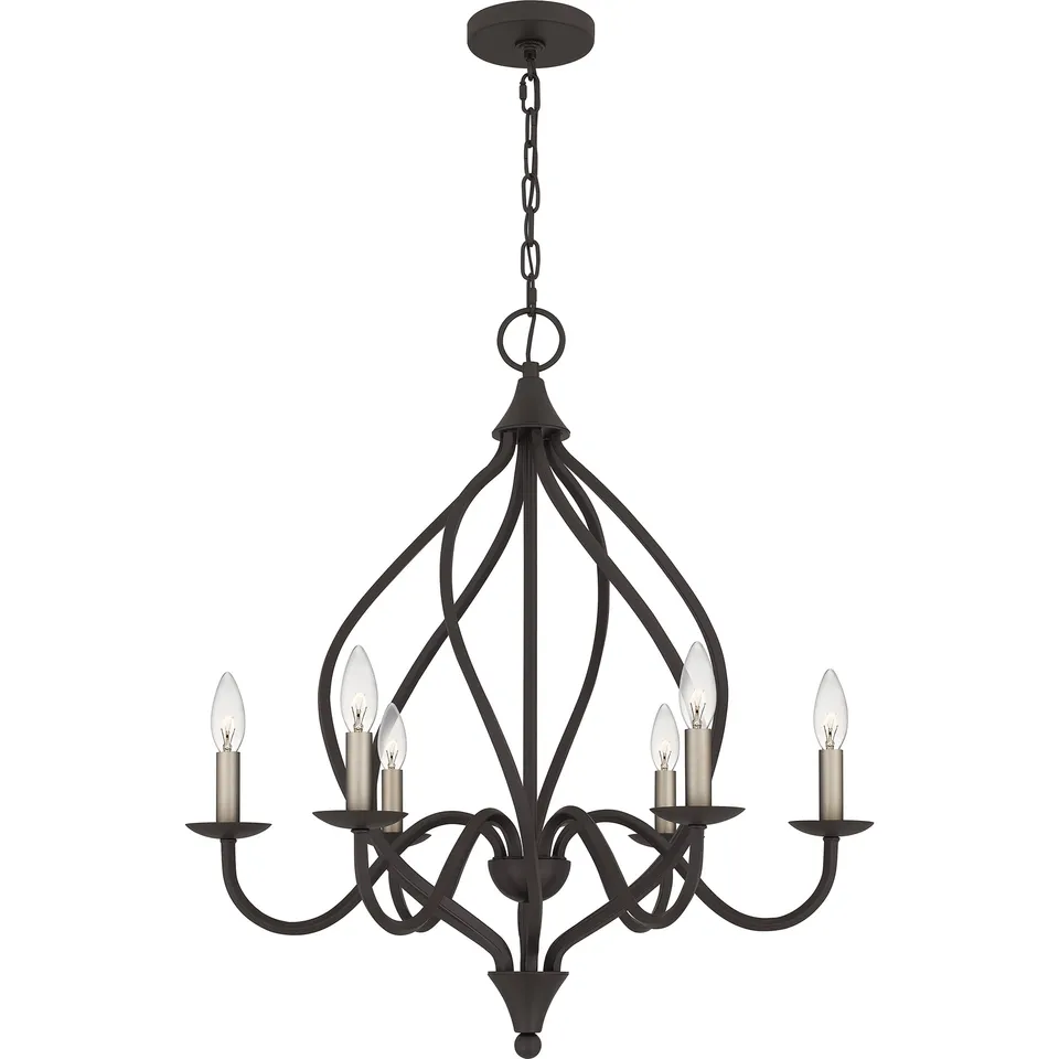 Quoizel Dupont lustr starý bronz