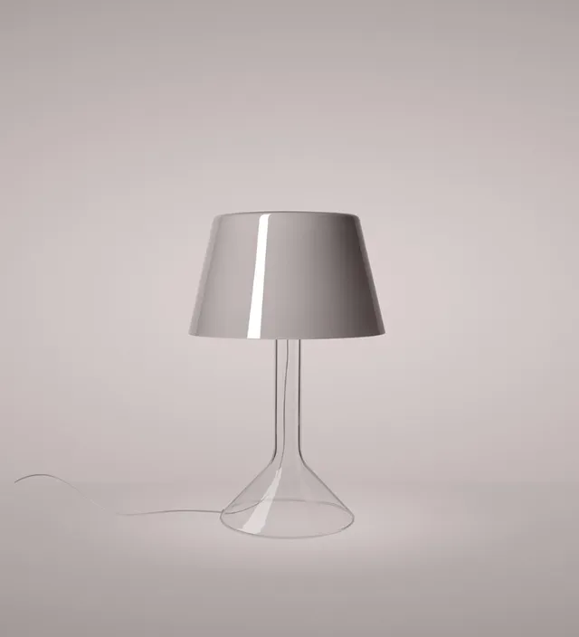 Foscarini Chapeaux V stolni lampa sklenena