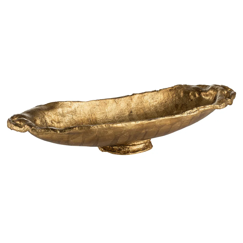 Gilded Nola Forshey dekorativní mísa zlatá