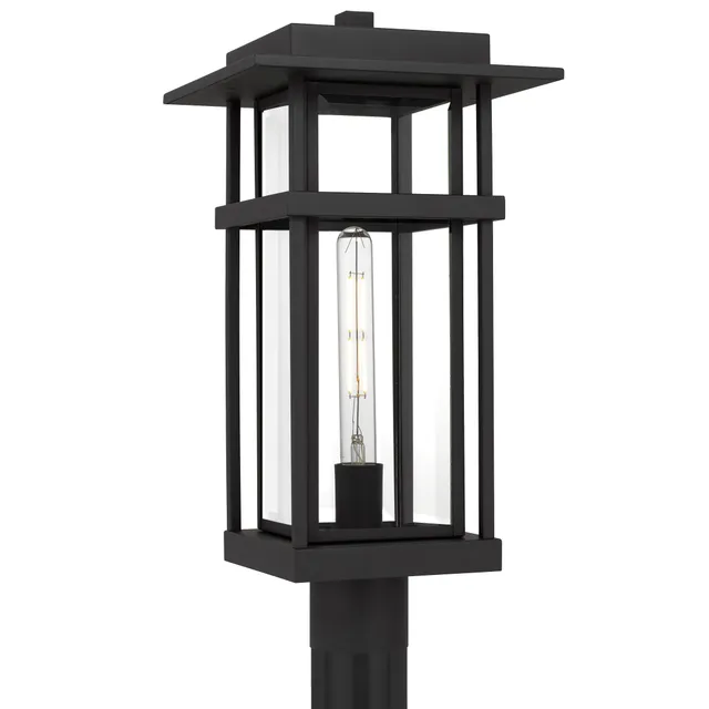 Quoizel Morgan Post Light lucerna earth black venkovní
