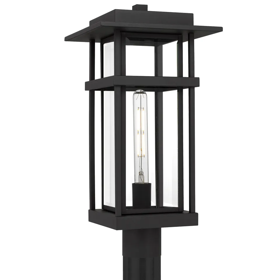 Quoizel Morgan Post Light lucerna earth black venkovní